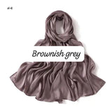 Crinkle Satin shimmer Pleated Party Hijabs