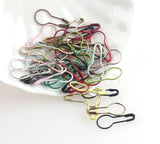 Colorful pear shaped hijab pins (pack of 10)