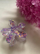 Elegant Flower Hair Clip Crab 8cm Large Plastic Hair Claw Clips For Women Hairclip