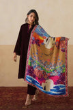 Shehar-e-Khayal calligraphy shawl