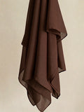 Georgette hijab(Coffee)