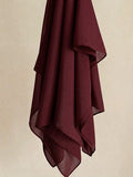Georgette hijab(Berry)