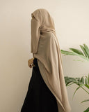 Hijab Naqab Set - Beige