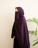 Hijab Naqab Set -Deep Purple