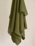 Georgette hijab (Olive)