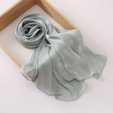 Crinkle Silk Hijabs