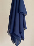 Georgette hijab(Navy Blue)