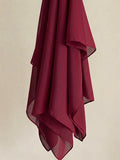 Georgette hijab(Maroon1)