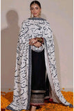 Harf-e-Noor calligraphy shawl