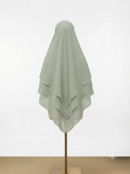 khimer 3 layer hijab