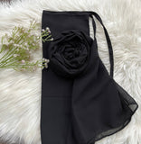 Hijab Naqab Set- Black