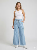 Sky Blue wide Leg