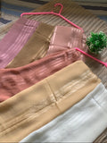 Crinkle Satin shimmer Pleated Party Hijabs