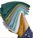 Bundle of 5 Hijabs(choose any 5 colours)