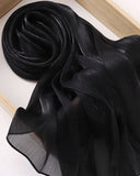 Crinkle Silk Hijabs