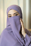 Hijab Naqab Set - Lilac purple